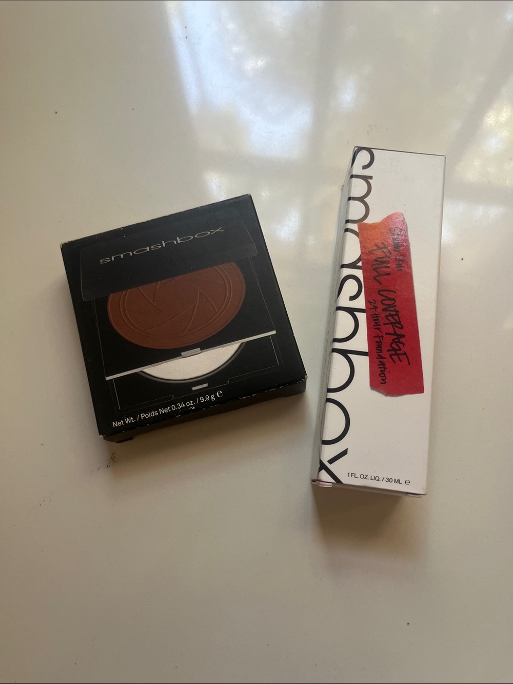 Smashbox Studio Skin Full coverage & Pressed Powder DUO - WARM DEEP